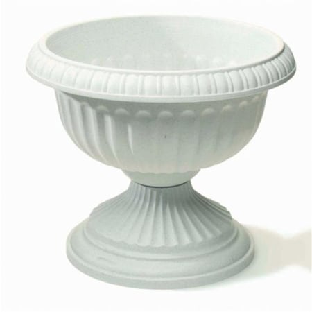 Novelty Manufacturing Co Novelty Manufacturing Co NOV39182 Novelty 18 in. Grecian Urn White NOV39182